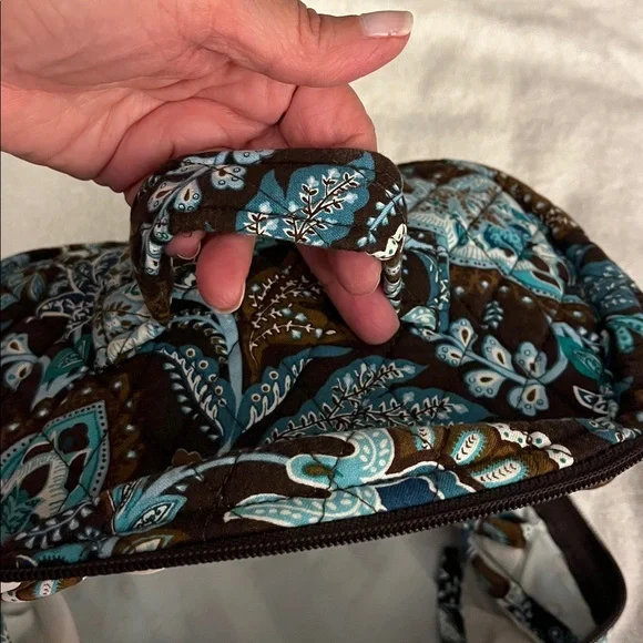 Vera Bradley Floral Quilted Cosmetic Bag - Picture 2 of 6